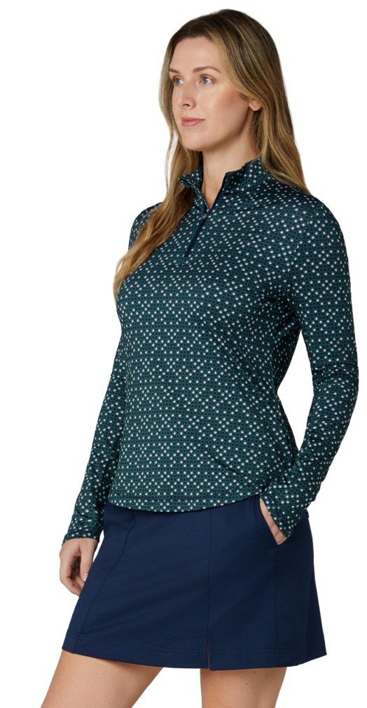 Callaway Framing Geo Printed dam sweatshirt, caviar