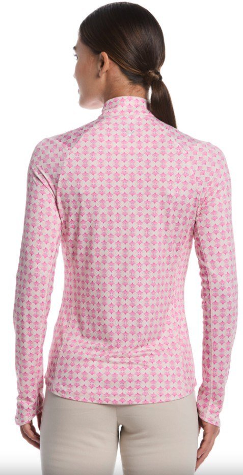 Callaway Deco Geo Printed damtröja, fuchsia purple