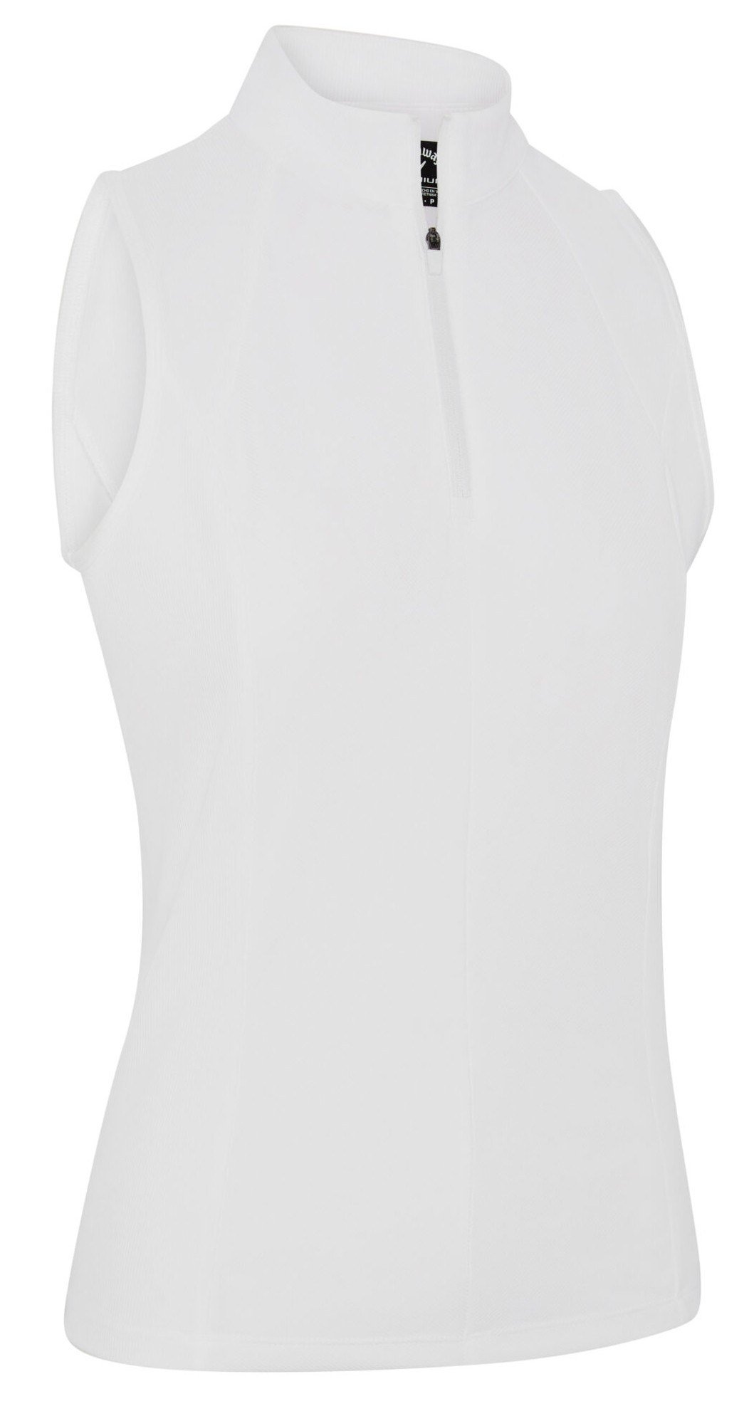 Callaway Rib Play Sleeveless dampolo, brilliant white