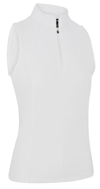 Callaway Rib Play Sleeveless dampolo, brilliant white