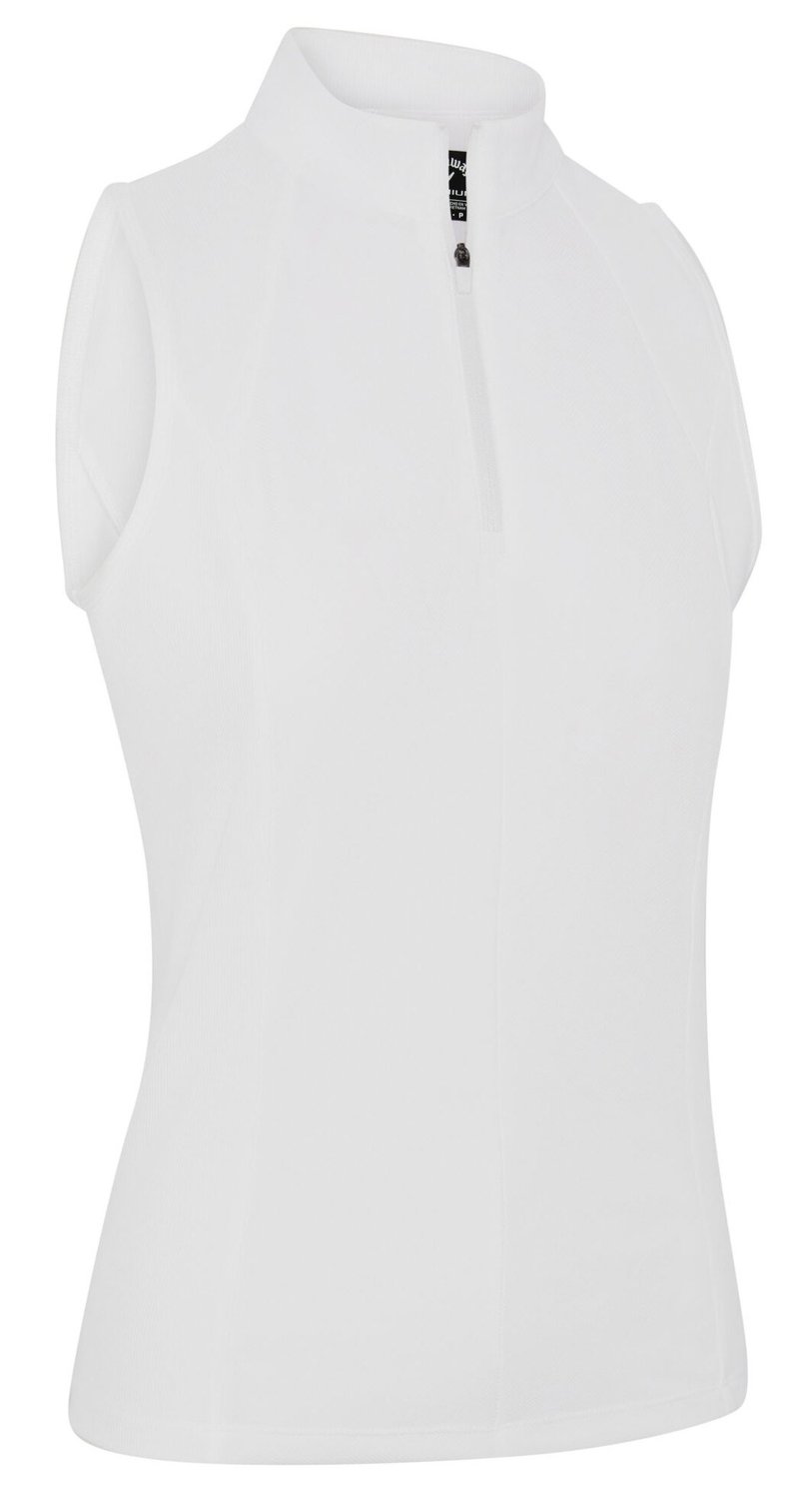 Callaway Rib Play Sleeveless dampolo, brilliant white