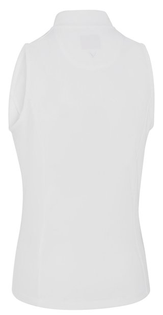Callaway Rib Play Sleeveless dampolo, brilliant white