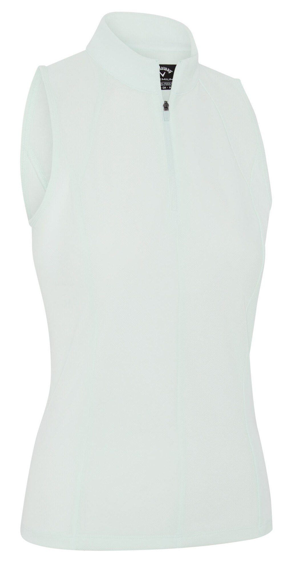 Callaway Rib Play Sleeveless dampolo, salt air