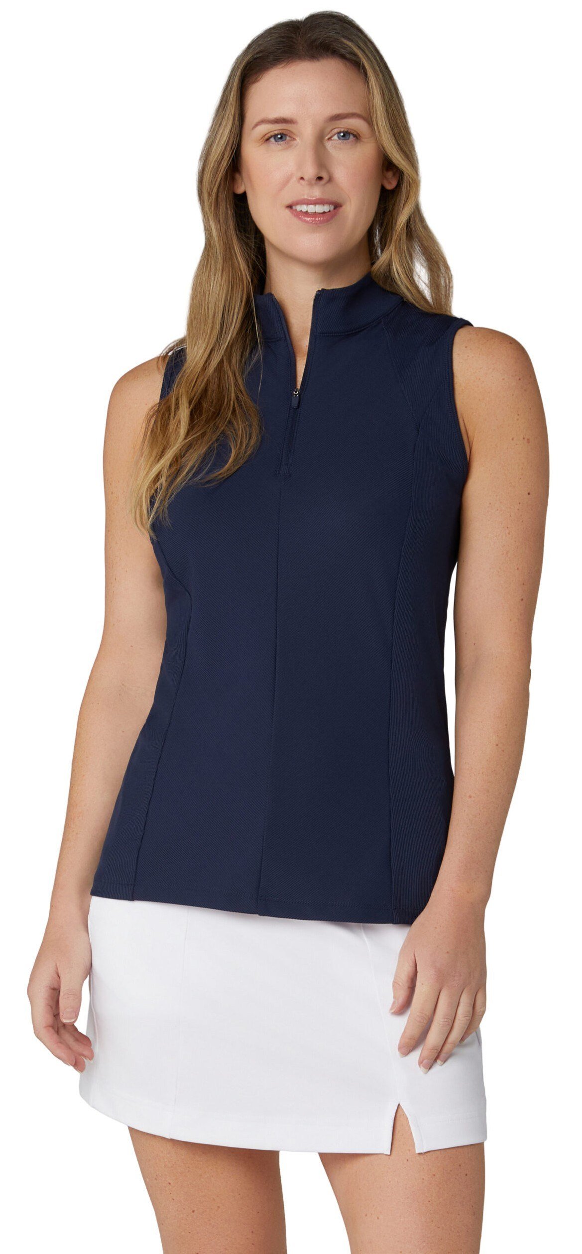 Callaway Rib Play Sleeveless dampolo, peacoat