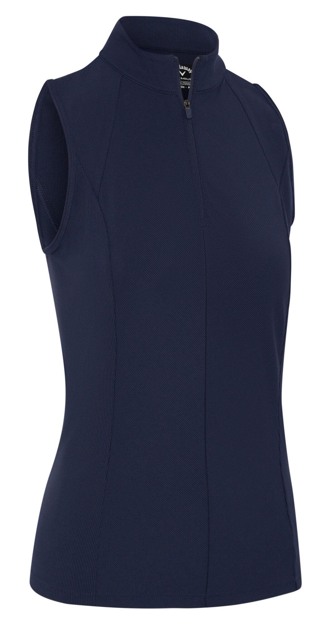 Callaway Rib Play Sleeveless dampolo, peacoat