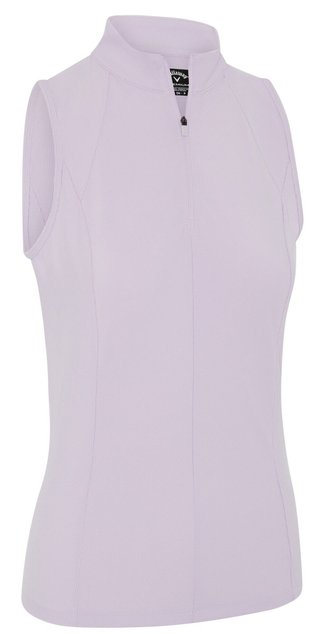 Callaway Rib Play Sleeveless dampolo, pastell lila