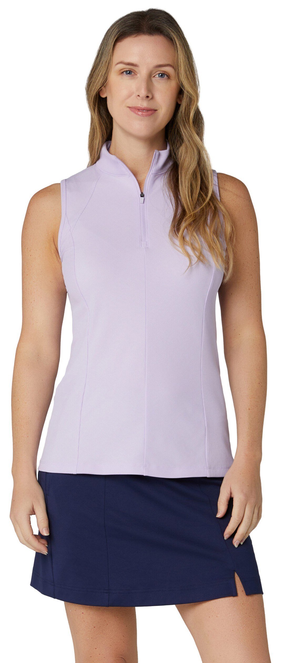 Callaway Rib Play Sleeveless dampolo, pastell lila