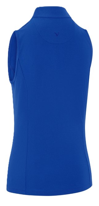 Callaway Rib Play Sleeveless dampolo, blue tattoo