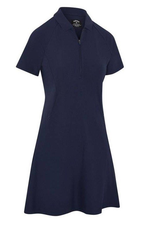 Callaway Essential Ribbed damklänning, peacoat