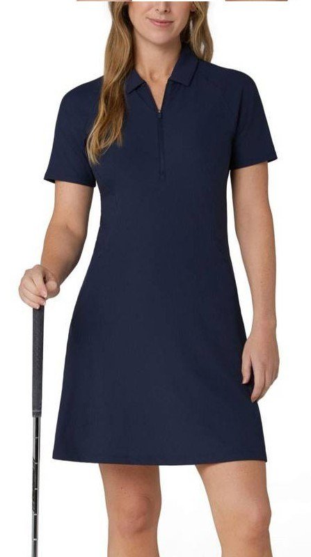Callaway Essential Ribbed damklänning, peacoat