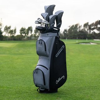 Callaway REVA 11PC Black damgolfset 2026 (grafit), LRH, Long +1" + vagnbag