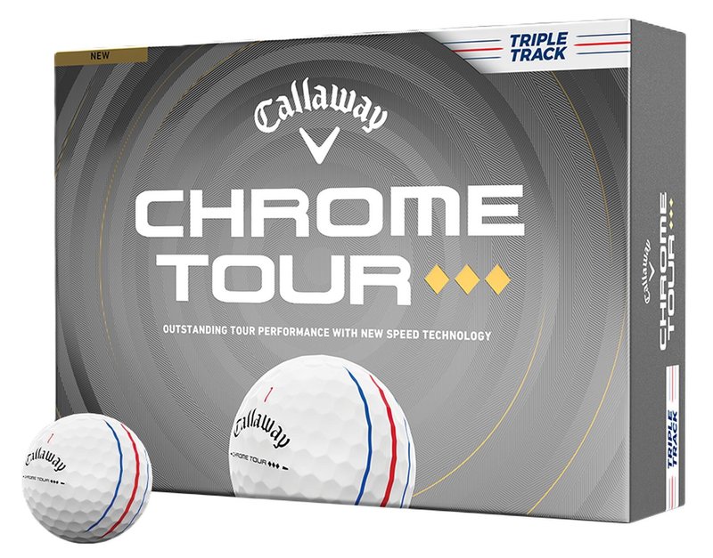 Callaway Chrome Tour Triple Track Diamond golfbollar