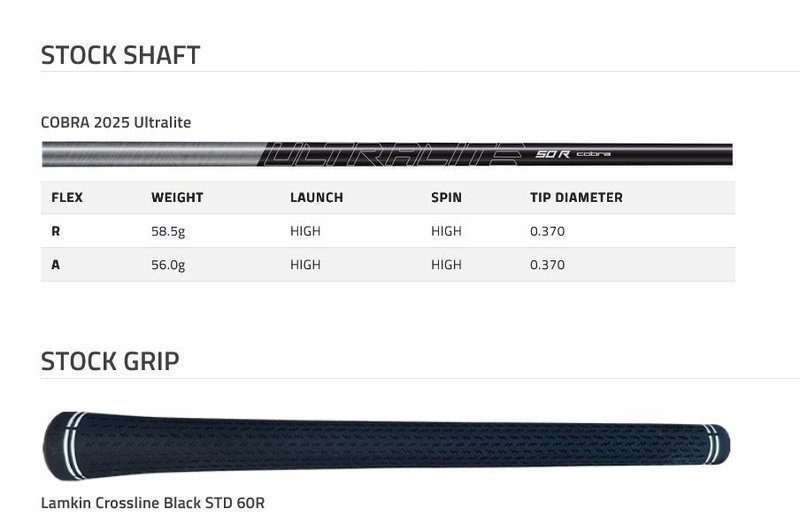 Cobra BAFFLER Black Silver herr hybrid