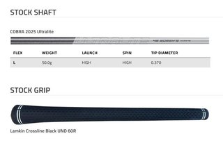 Cobra BAFFLER Black Blue hybrid