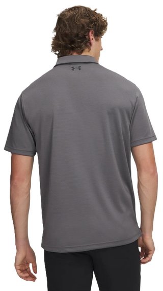 Under Armour Tech herr polo, grafit/svart