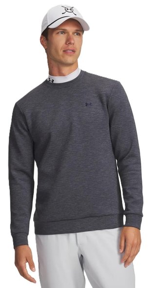 Under Armour Drive Midlayer Crew herr sweatshirt, midnight navy