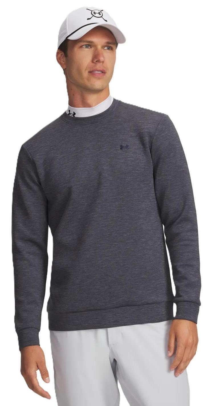 Under Armour Drive Midlayer Crew herr sweatshirt, midnight navy