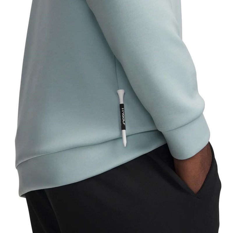 Under Armour UA Drive herr pullover, enamel blue/refresh mint