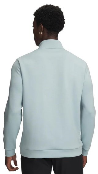 Under Armour UA Drive herr pullover, enamel blue/refresh mint