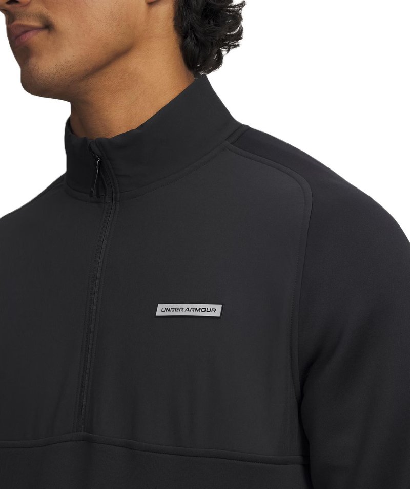 Under Armour Drive Pro Hybrid Half Zip herr sweatshirt, svart