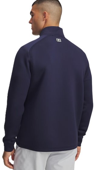 Under Armour Drive Pro Hybrid Half Zip herr sweatshirt, midnight navy/black