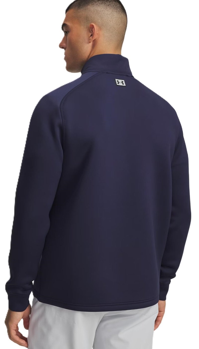 Under Armour Drive Pro Hybrid Half Zip herr sweatshirt, midnight navy/black