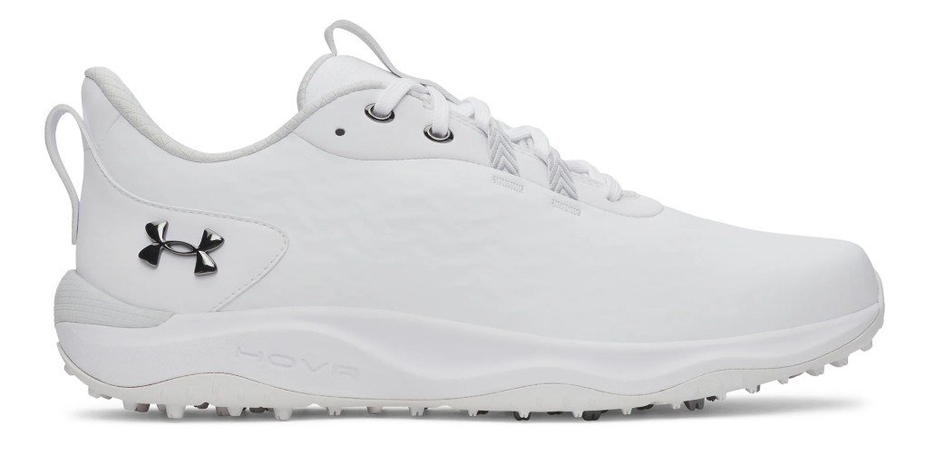 Under Armour Drive Pro Clone Spikeless herr golfskor, vita