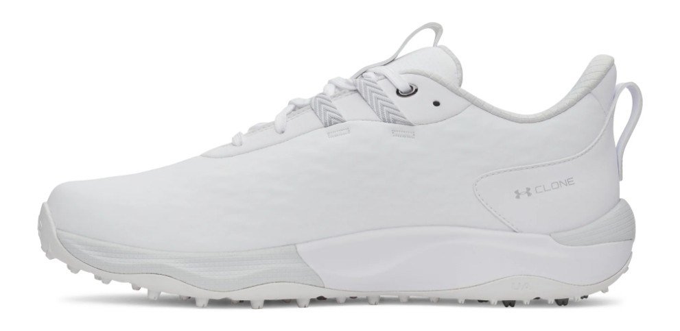 Under Armour Drive Pro Clone Spikeless herr golfskor, vita