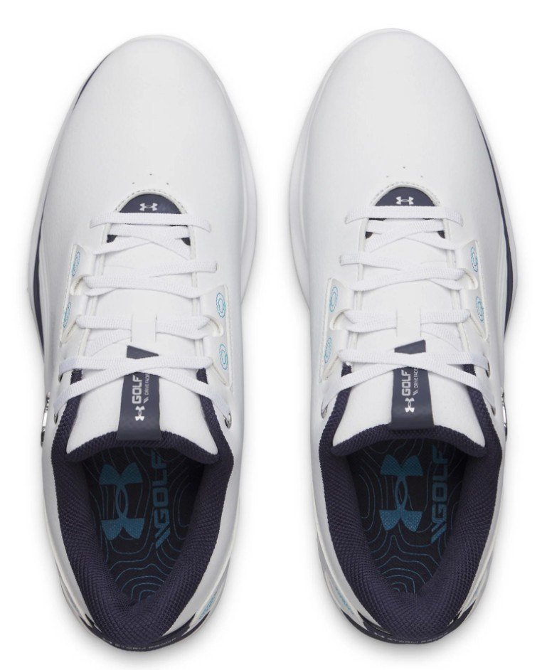 Under Armour Drive Fade 2 Spikeless herr golfskor, vita
