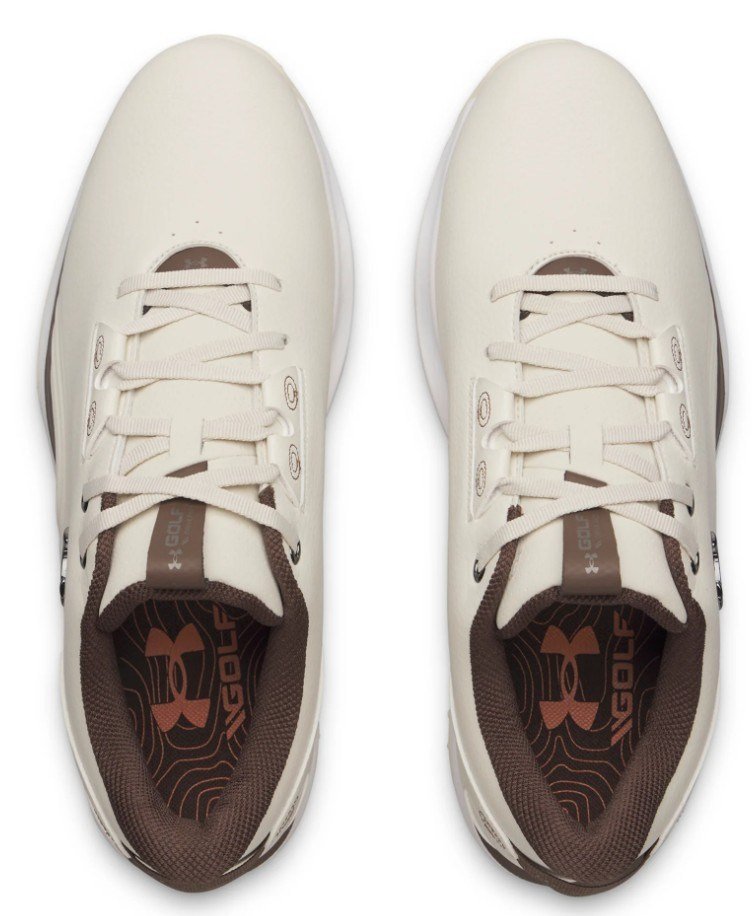 Under Armour Drive Fade 2 Spikeless herr golfskor, beige