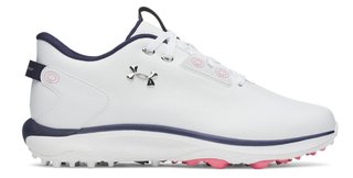Under Armour Drive Fade 2 Spikeless dam golfskor, vita