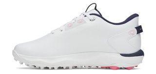 Under Armour Drive Fade 2 Spikeless dam golfskor, vita