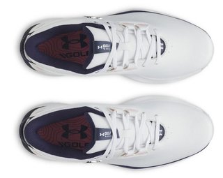 Under Armour Drive Fade 2 Spikeless dam golfskor, vita