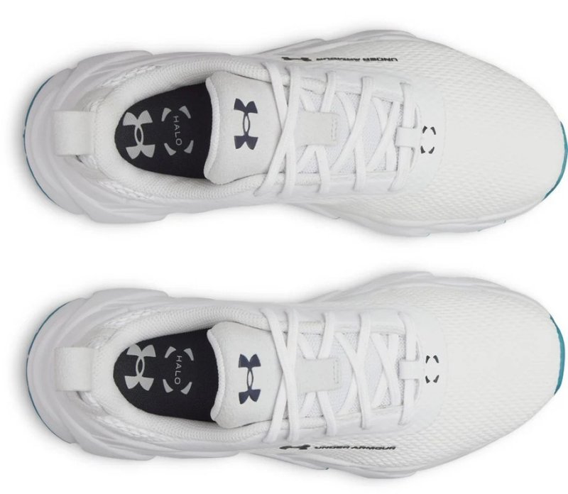 Under Armour Halo Tour Hybrid Spikeless damgolfsko, vit