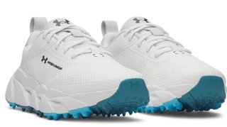 Under Armour Halo Tour Hybrid Spikeless damgolfsko, vit