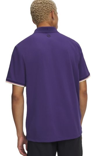 Under Armour Dry Pique herr polo, mystical purple/black