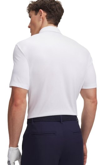Under Armour Dry Horizon herr polo, white/midnight navy