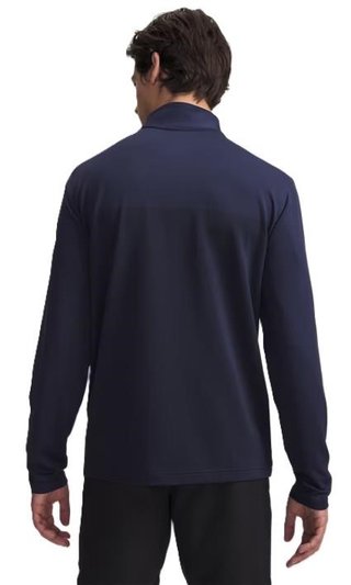 Under Armour Drive Lightweight 1/2 Zip herr sweatshirt, midnight navy/midnight navy fade heather/castlerock