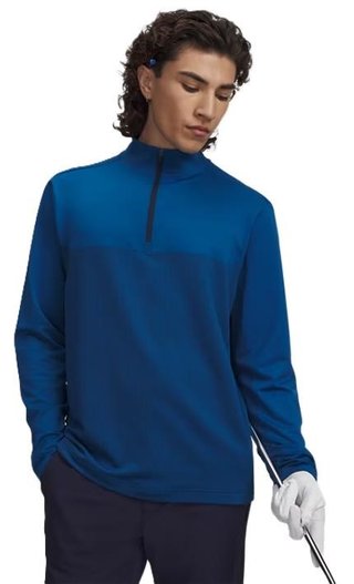 Under Armour Drive Lightweight 1/2 Zip herr sweatshirt, varsity blue/midnight navy