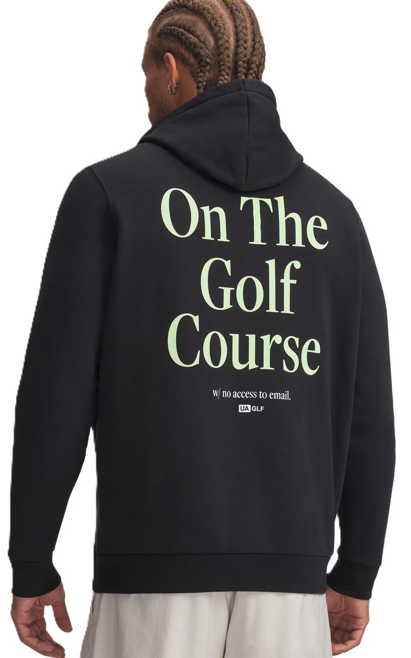 Under Armour Icon Golf Trip herr hoodie, svart