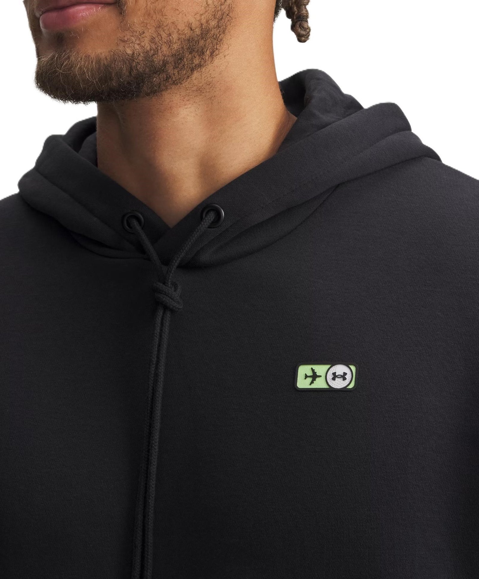 Under Armour Icon Golf Trip herr hoodie, svart