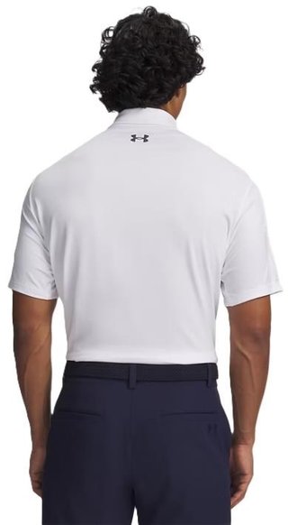 Under Armour Matchplay herr polo, white/pitch gray