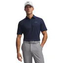 Under Armour Matchplay herr polo, academy/pitch gray