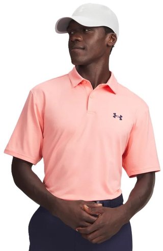 Under Armour Matchplay herr polo, rosa