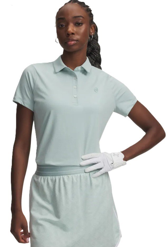 Under Armour Drive Short Sleeve dampolo, enamel blue