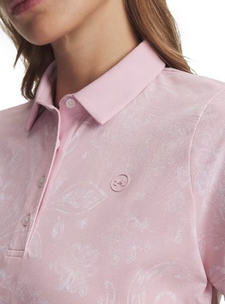 Under Armour Drive Printed dampolo, prime pink/white