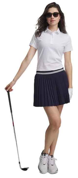 Under Armour Drive Pleated damgolfkjol, midnight navy/white
