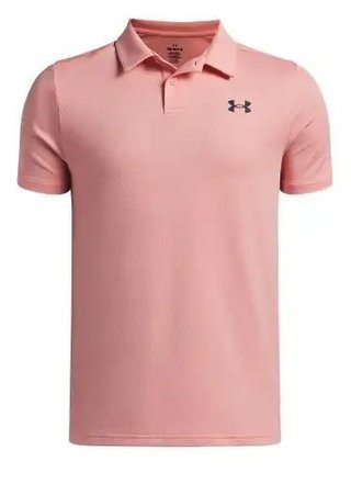 Under Armour Matchplay junior polotröja, peach