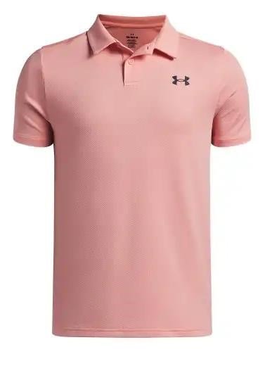 Under Armour Matchplay junior polotröja, peach