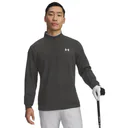 Under Armour MatchPlay 1/4 Zip herr sweatshirt, castlerock/white
